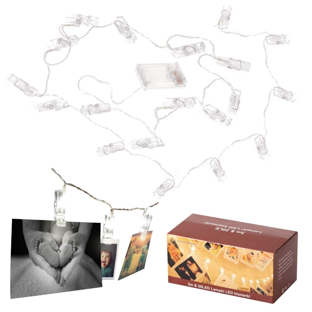 Vacker LED-krans för minnen, varmvitt ljus | Hem & Hobby | Pryloteket