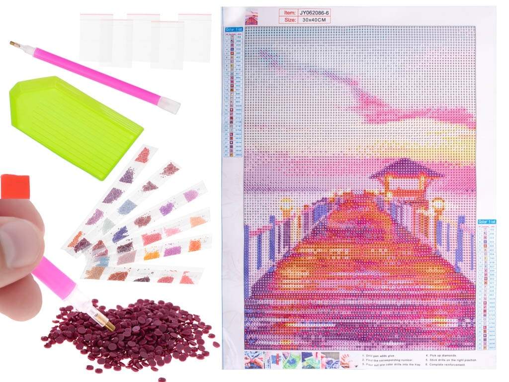 Piratmotiv 5D diamantbroderimosaiksæt