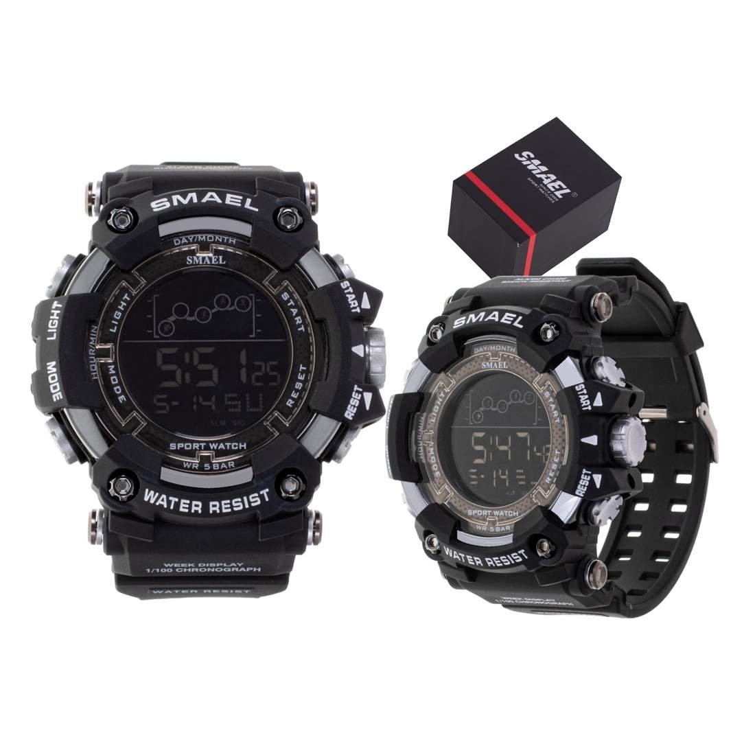 Vattentät Militärklocka LED Svart Herr | Hem & Hobby - Hem & Hushåll - Kök - Köksredskap - Lock | Pryloteket