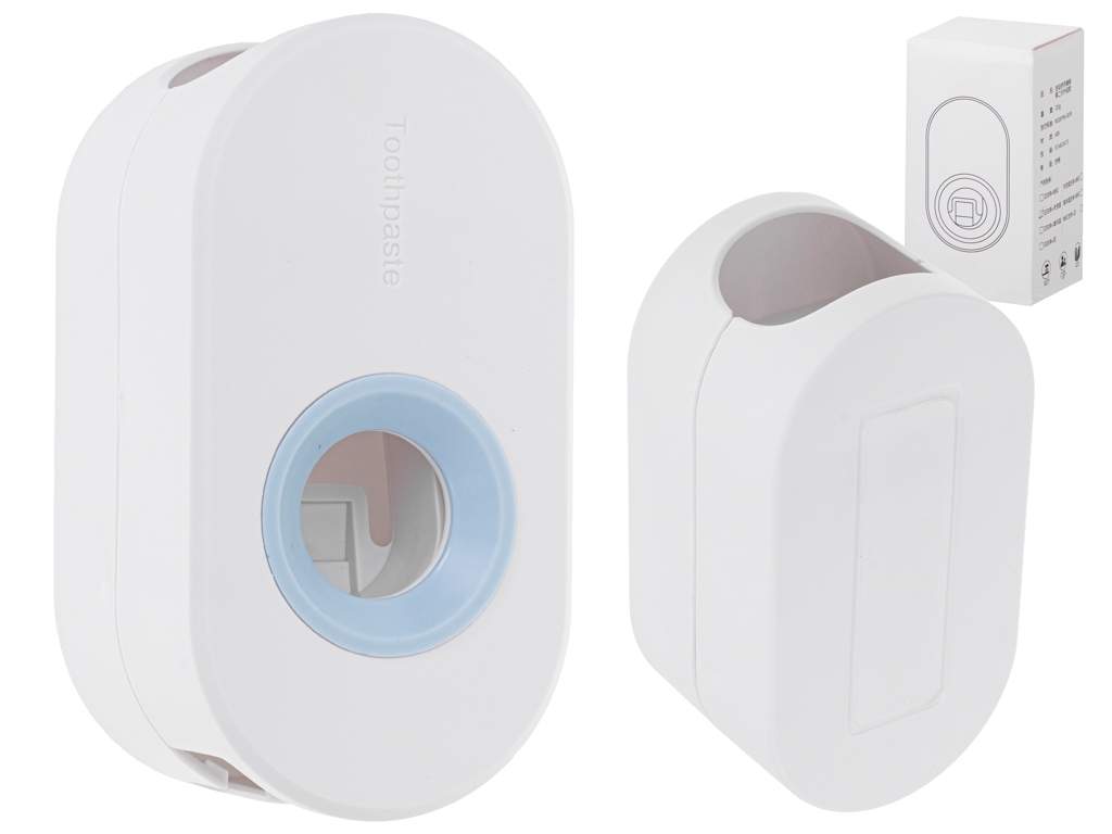 Automatisk tandpasta dispenser med squeezer