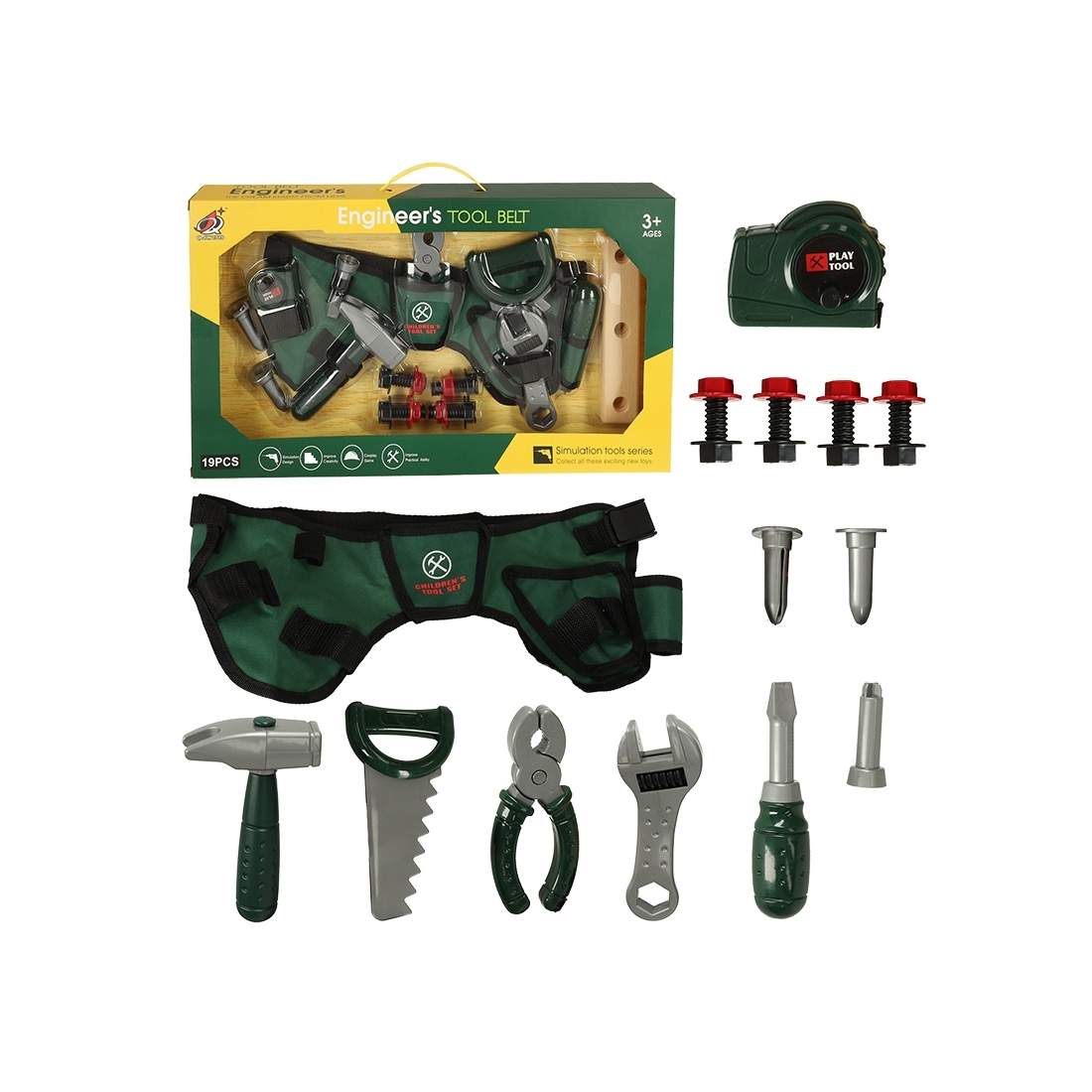 Barnverktygset med bälte - Kreativ lek och lärande | Hem & Hobby | Pryloteket
