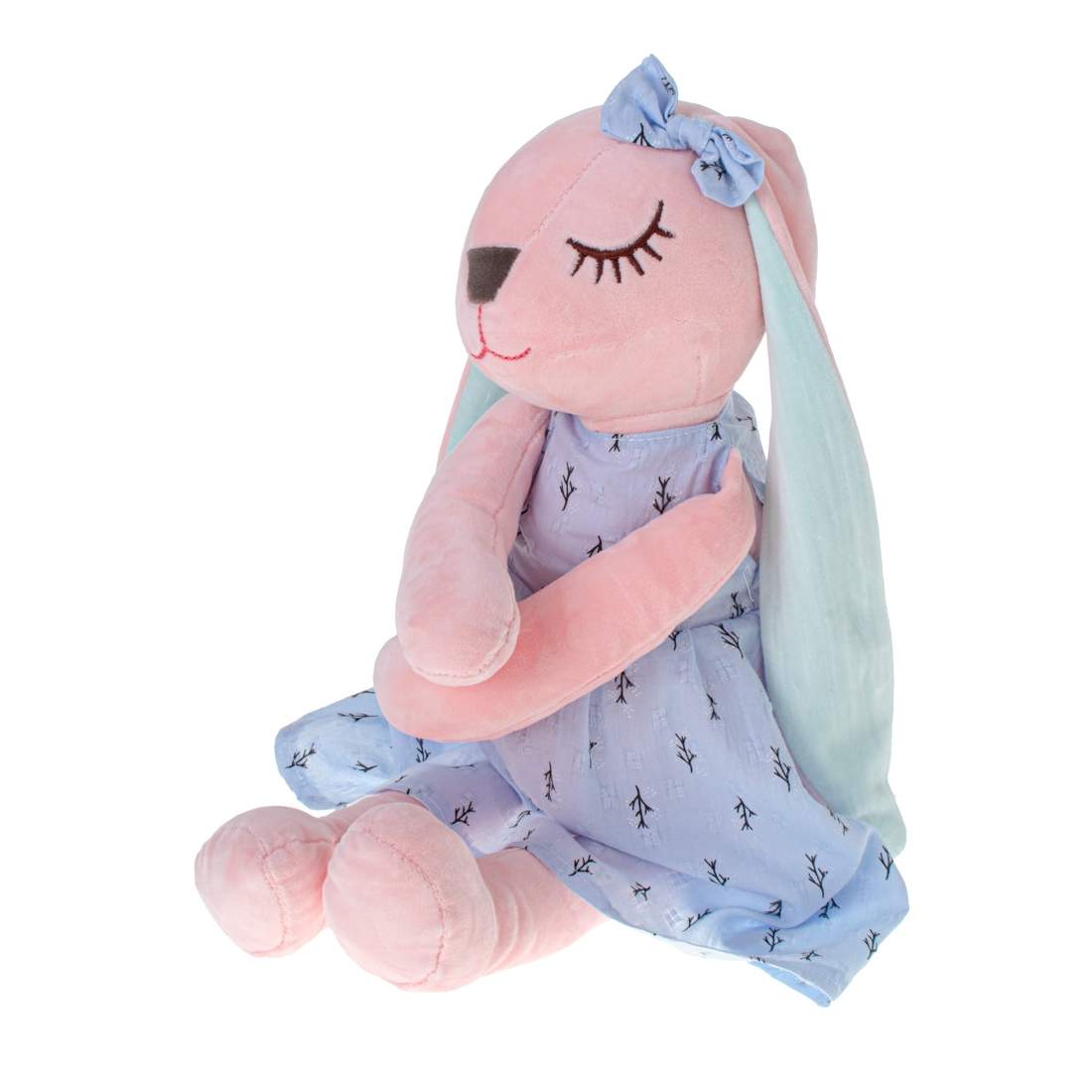 Mjuk kaninplysch leksak, rosa/blå, 52/83cm | Hem & Hobby - Hem & Hushåll - Tvätt | Pryloteket