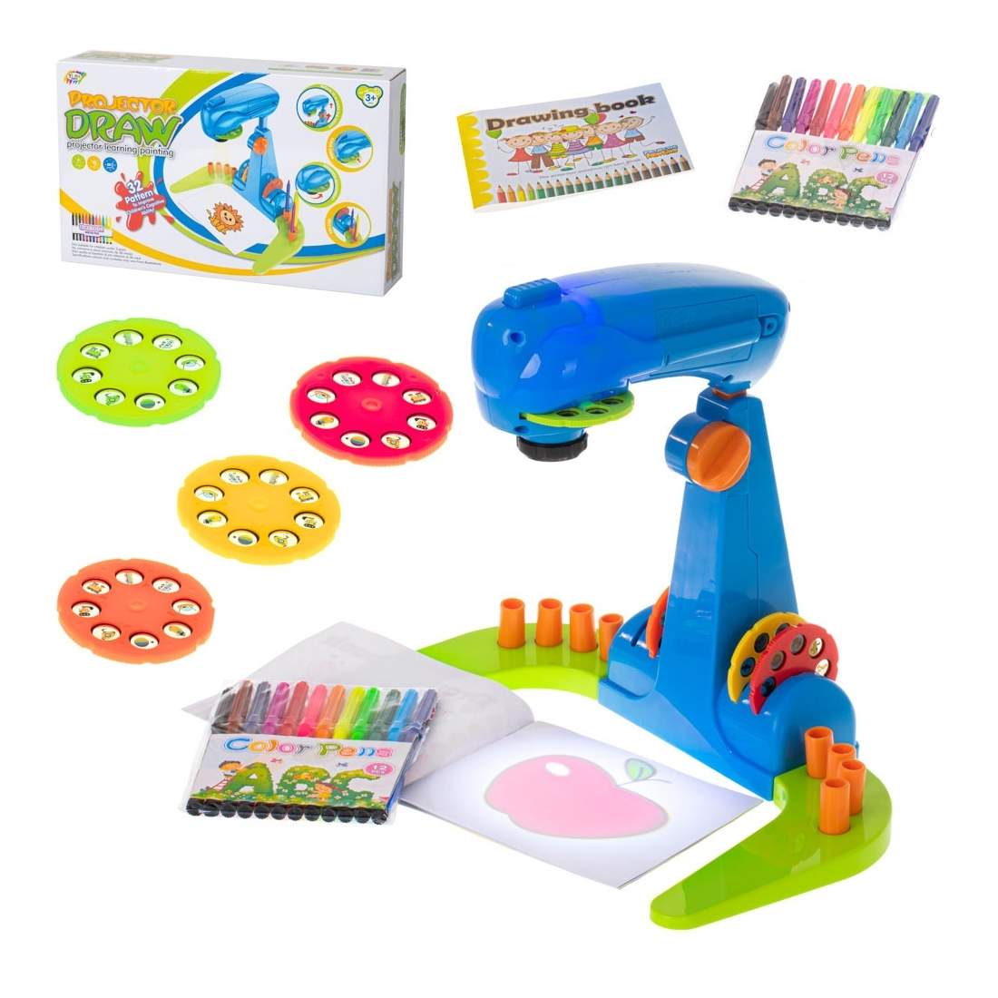 Färgglatt Ritbord för Barn - Kreativ Lekstation | Hem & Hobby | Pryloteket