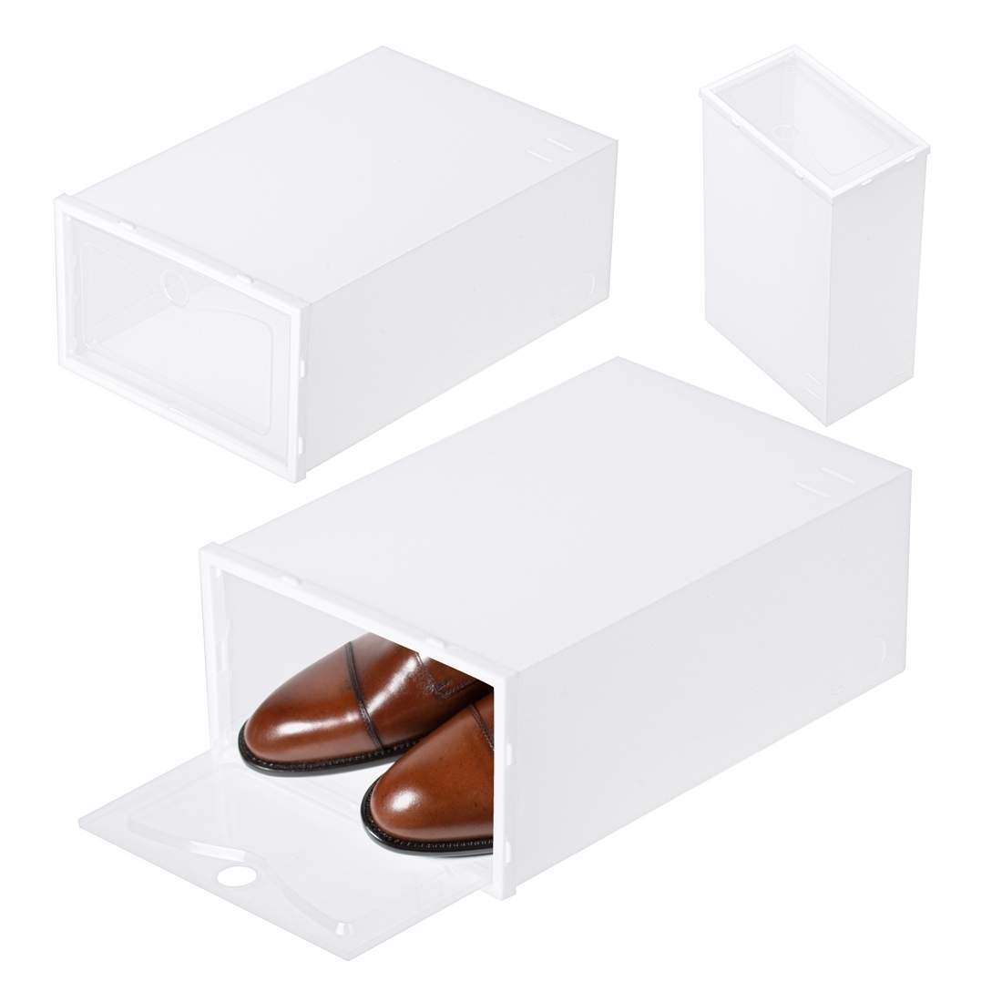 Semitransparent skokartong med frontöppning | Elektronik - Tillbehör Mobil & Surfplatta - Skärmskydd - LG | Pryloteket