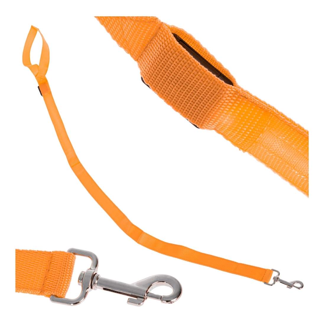 Lysande LED Hundkoppel, Orange, 3 Lägen, 120 cm | Elektronik - Tillbehör Mobil & Surfplatta - Mobiltillbehör - Mobilkablar - Tillbehör | Pryloteket