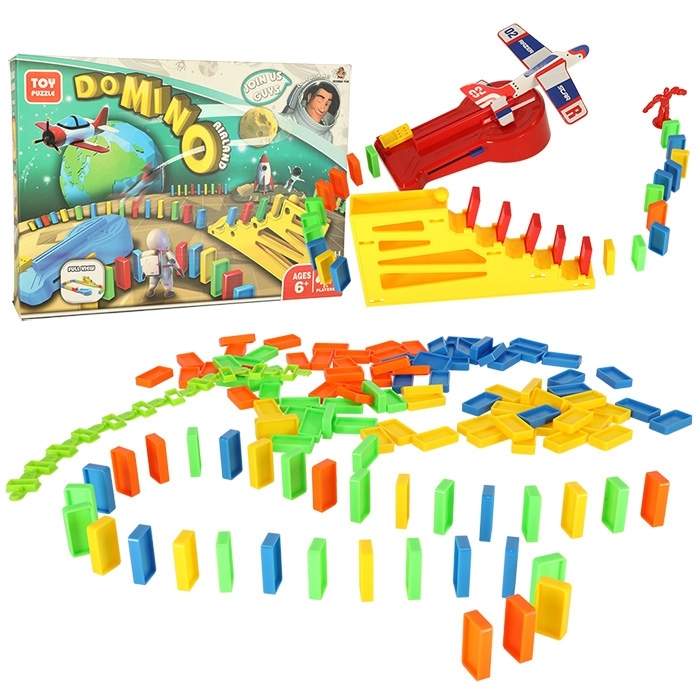 Kreativt pædagogisk dominokursus med flyejektorer, 6+