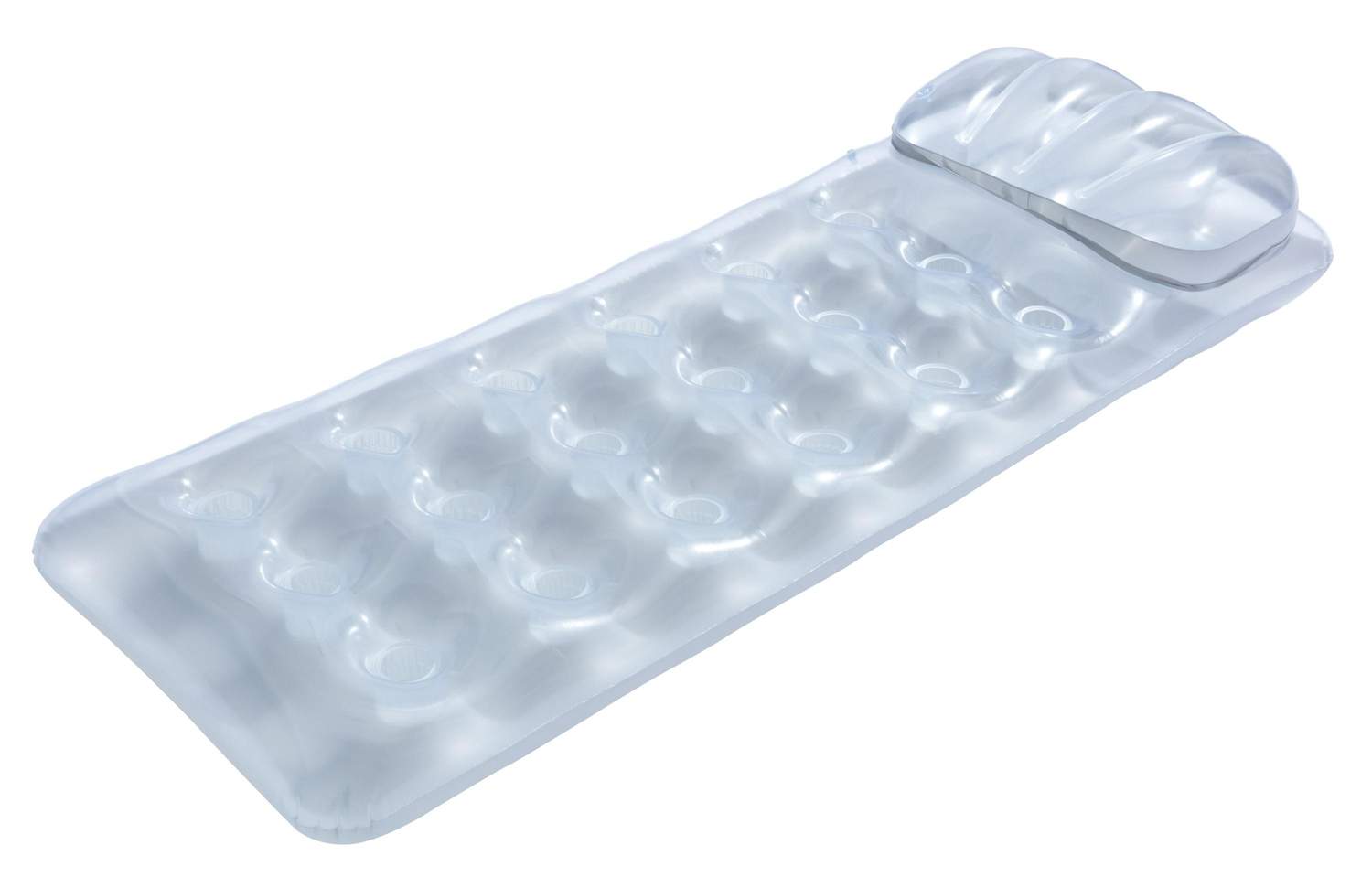 Oppustelig madras 188cm med pude - Komfortabel