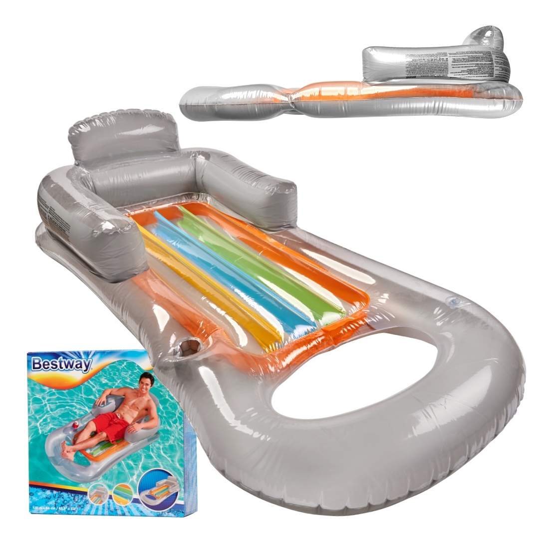 Uppblåsbar Grå Utomhusmadrassstol | Elektronik - Kablar & Adaptrar - Adaptrar & Signalomvandlare - USB | Pryloteket