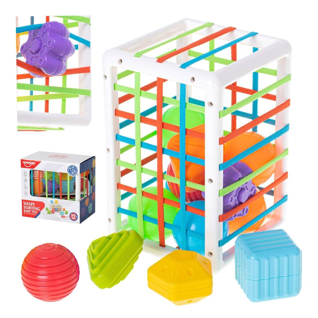Kubsorterare för barn, färdighetsutveckling 12m+ | Hem & Hobby | Pryloteket