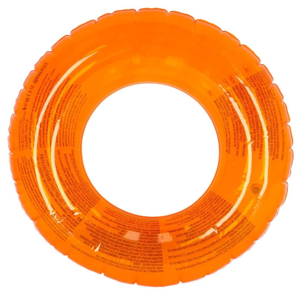 Oppusteligt svømmehjul 51cm Orange Børn & Voksne