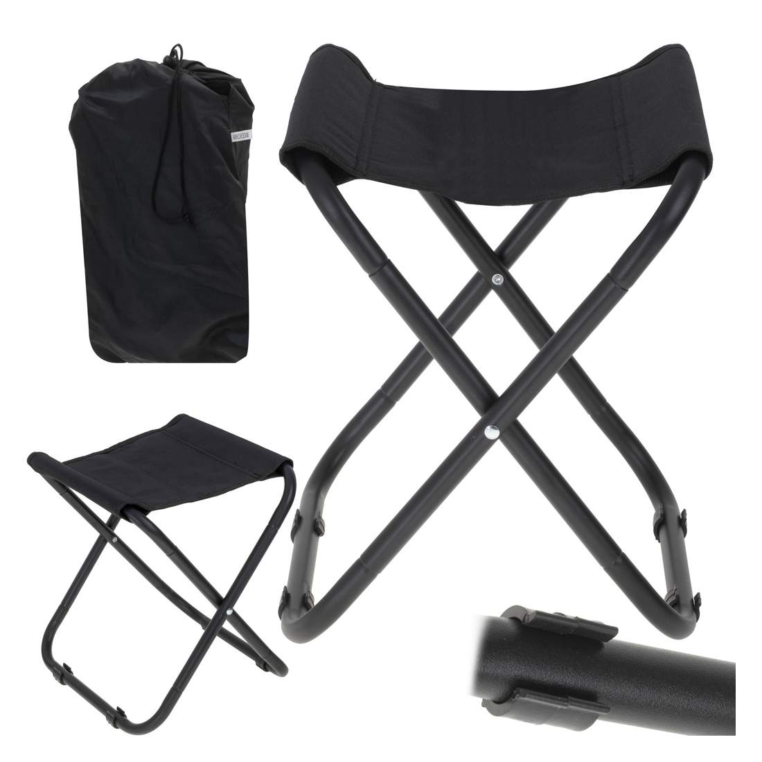 Vikbar turstol med fodral - Metall & Polyester | Elektronik - Tillbehör Mobil & Surfplatta - Skärmskydd - LG | Pryloteket