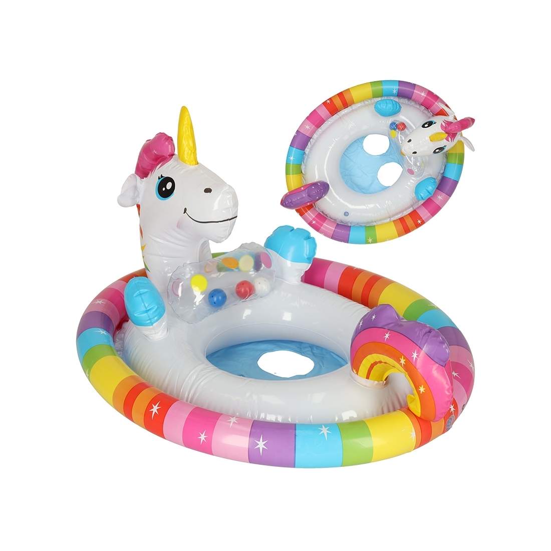 Enhörnings-Simhjul för Barn, 23 kg, 84x58 cm | Hem & Hobby - Hem & Hushåll - Bygg | Pryloteket