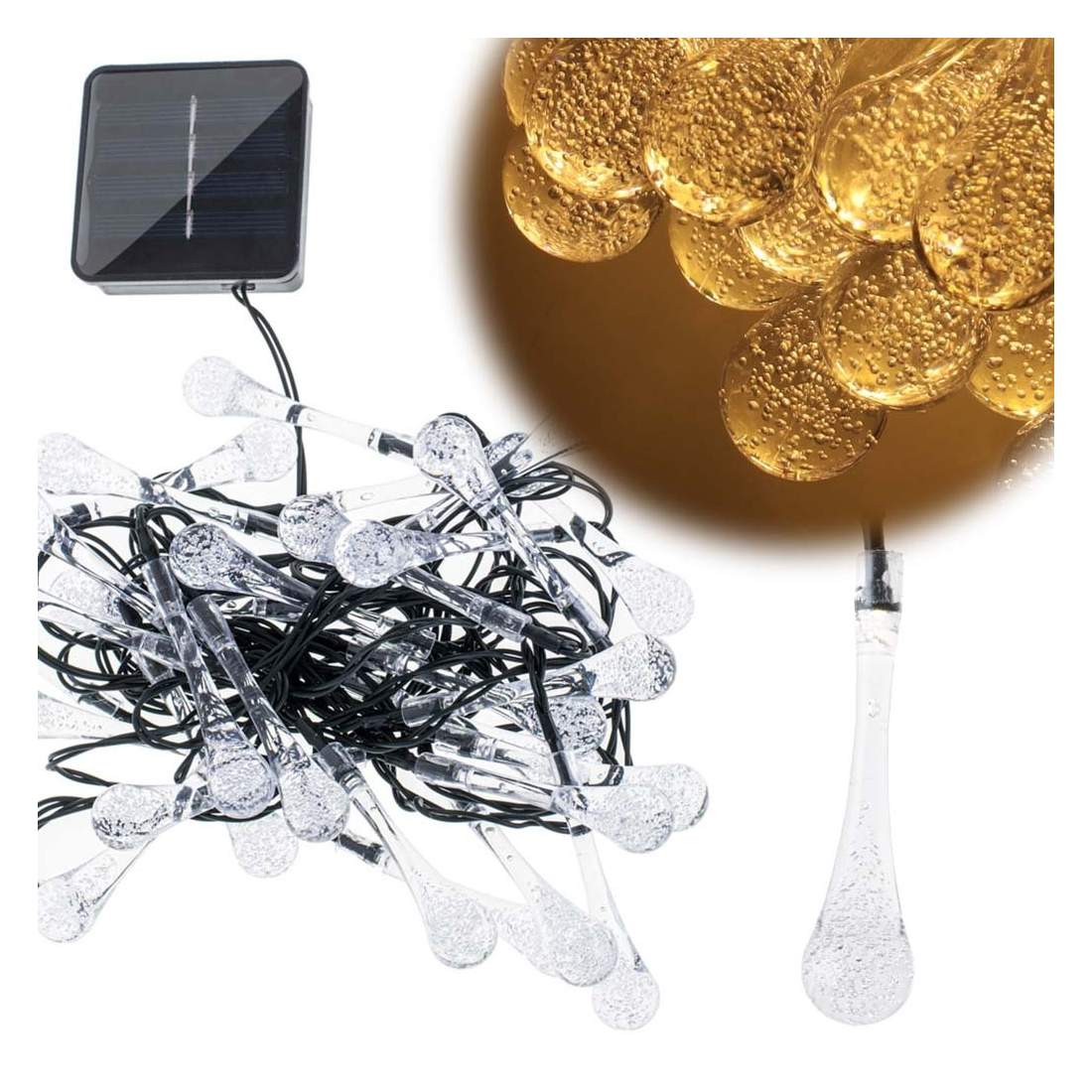 Soldrivna trädgårdslampor IP65 varmvit 6,5 cm | Elektronik - Kablar & Adaptrar - Adaptrar & Signalomvandlare - USB | Pryloteket