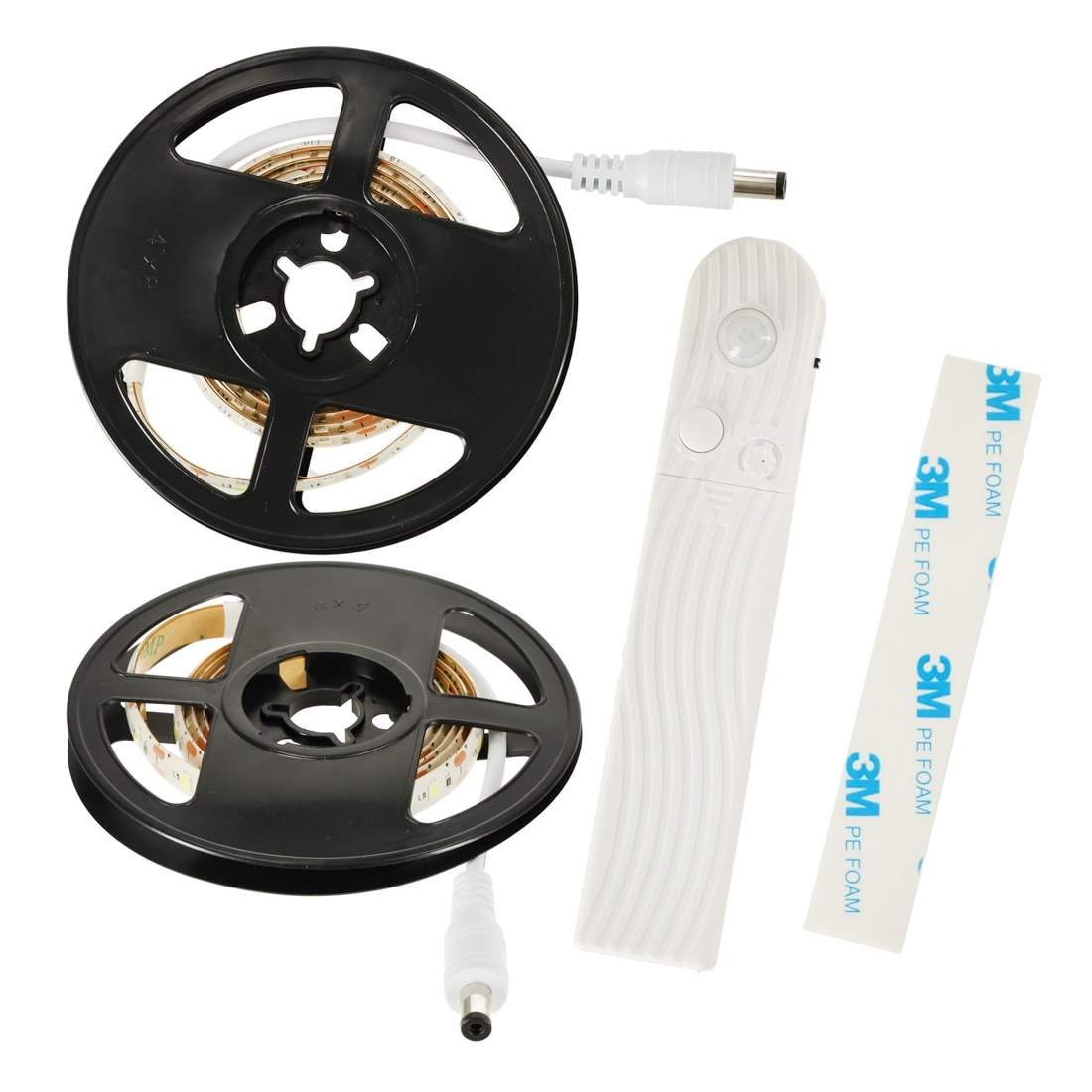 Varmvit LED-remsa med sensor och timer, 1m | Elektronik - Kablar & Adaptrar - Adaptrar & Signalomvandlare - USB | Pryloteket