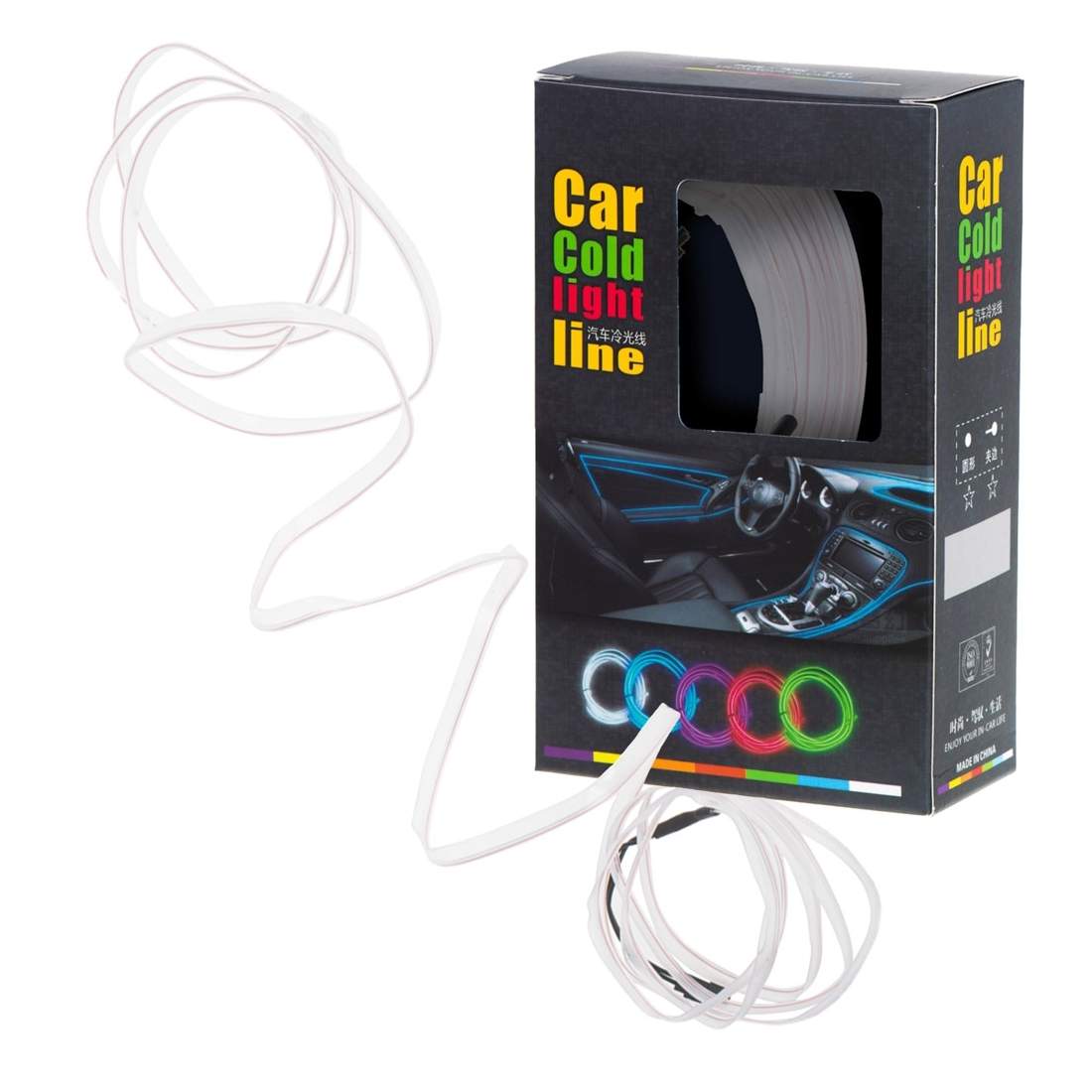 Modern vit LED-belysning 5m USB/12V | Elektronik - Kablar & Adaptrar - Adaptrar & Signalomvandlare - USB | Pryloteket