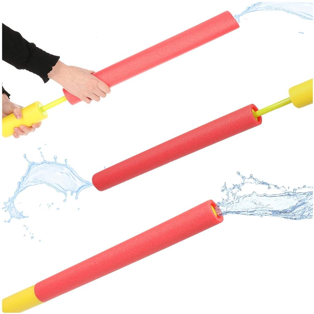 Farverig vandpistol til udendørs leg 60 cm