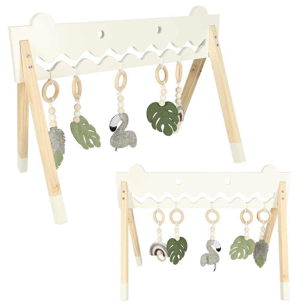 Gymnastikstativ til babyer med hængende legetøj