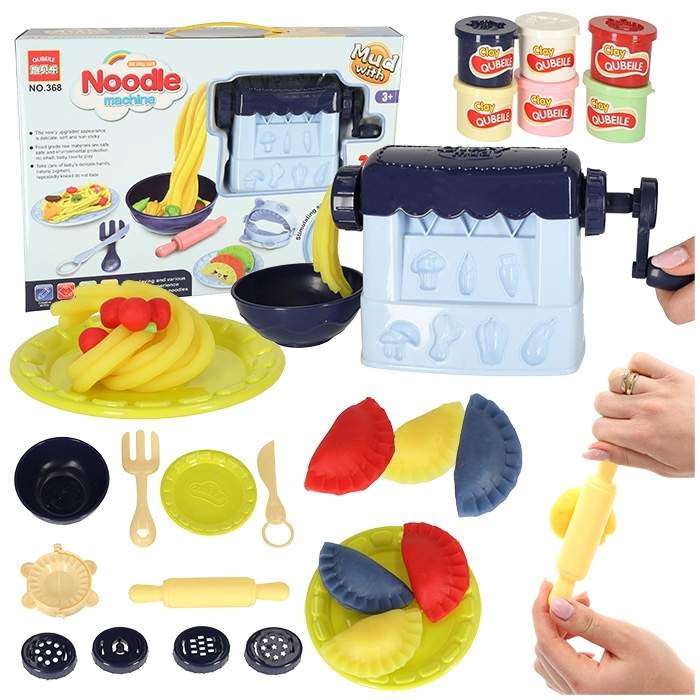 Toy Pasta & Dumplings maskine, 3+, 6 farver