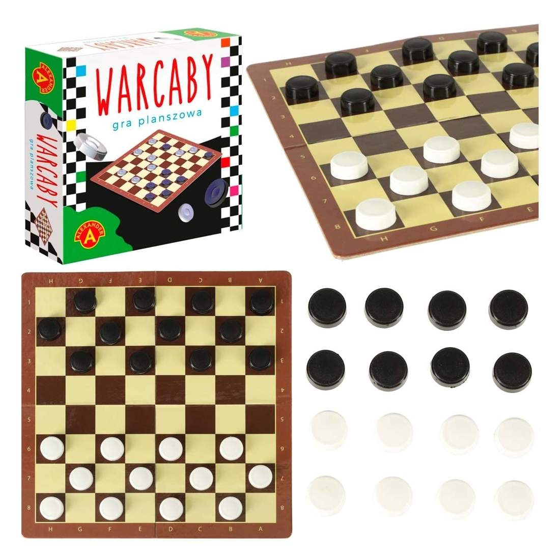 Resestorlek Damspelet för 2 Spelare | Hem & Hobby | Pryloteket