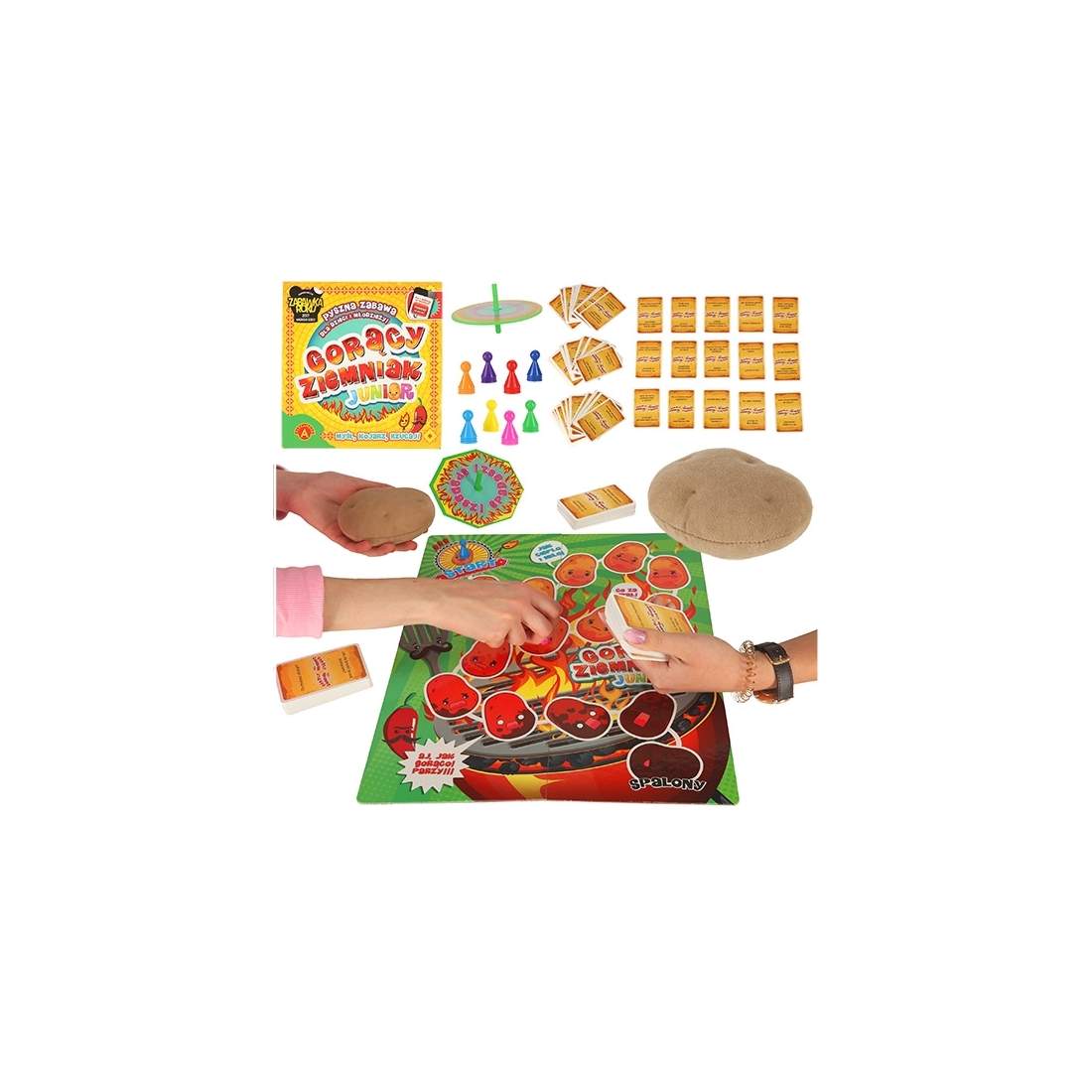 Reflexspel för Barn - Het Potatis Brädspel 2-8 Spelare