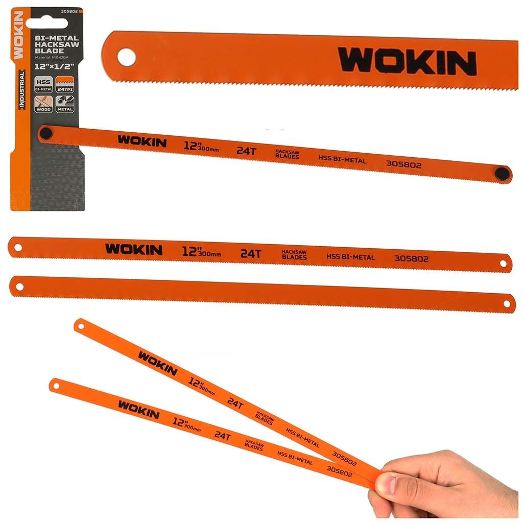 Bimetal klinge 300mm 24 TPI til træ, metal, plast