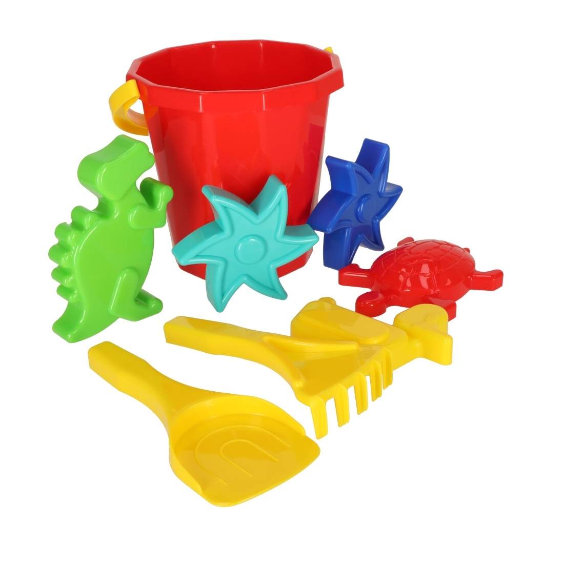 Sandlådeset 9 delar med hink, spade och formar | Hem & Hobby - Hem & Hushåll - Bygg | Pryloteket