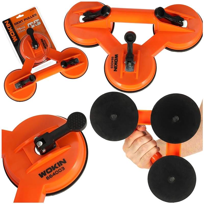 Trippel Sugkopp Glas/Kakel 75kg 115mm | Mode & Accessoarer - Smycken, Smyckesset & Tillbehör - Ringar | Pryloteket