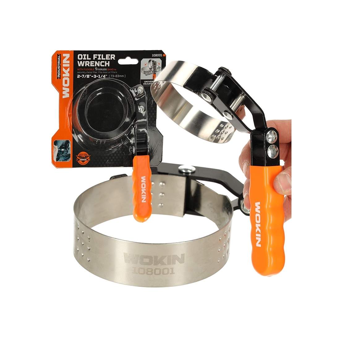 Justerbar Oljefilternyckel 73-83 mm, Stål/PVC | Hem & Hobby | Pryloteket