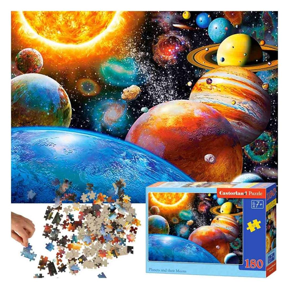 Pussel 180 bitar - Rymdmotiv för Barn | Leksaker & Spel - Leksaker - Pussel | Pryloteket