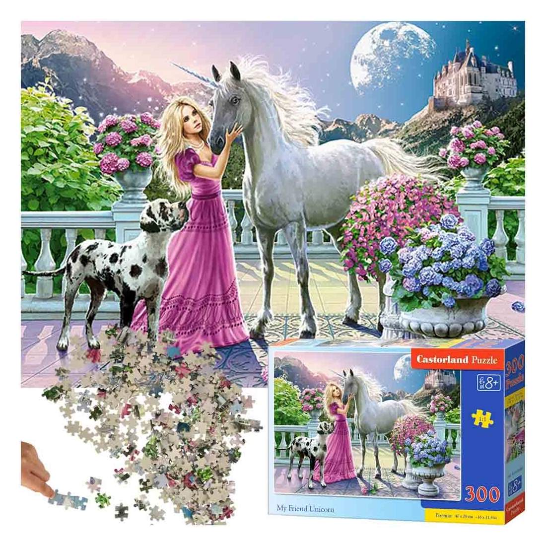 Pussel 300 bitar - Enhörning för barn | Leksaker & Spel - Leksaker - Pussel | Pryloteket