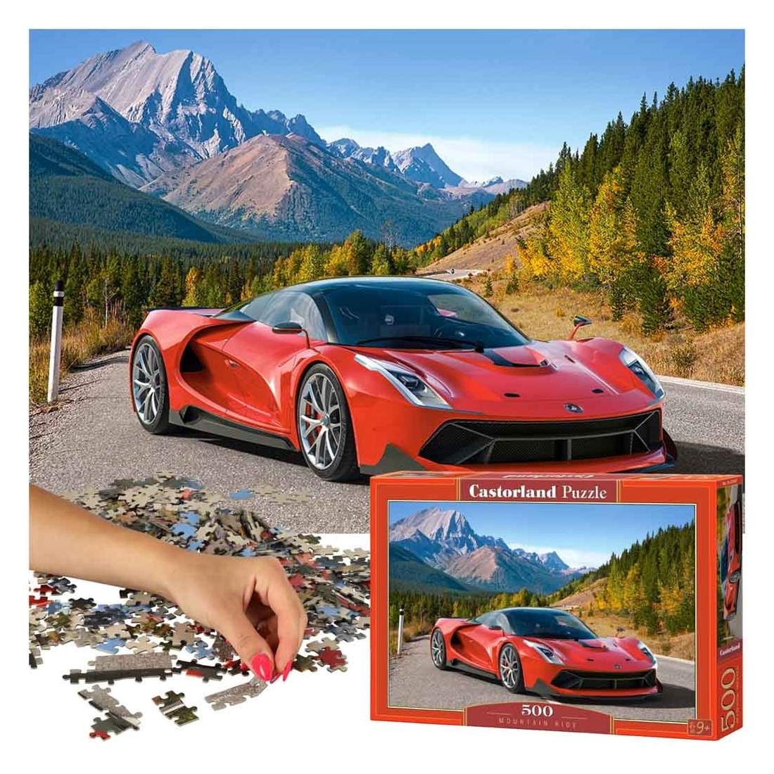 Pussel 500 bitar - Bergsäventyr för vuxna | Leksaker & Spel - Leksaker - Pussel | Pryloteket