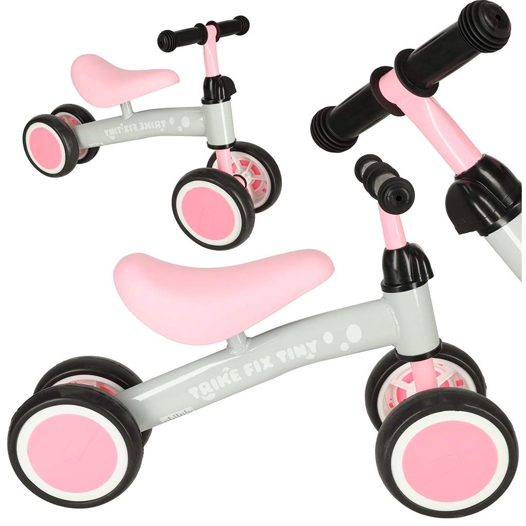 Pink cross-country trehjulet cykel til børn