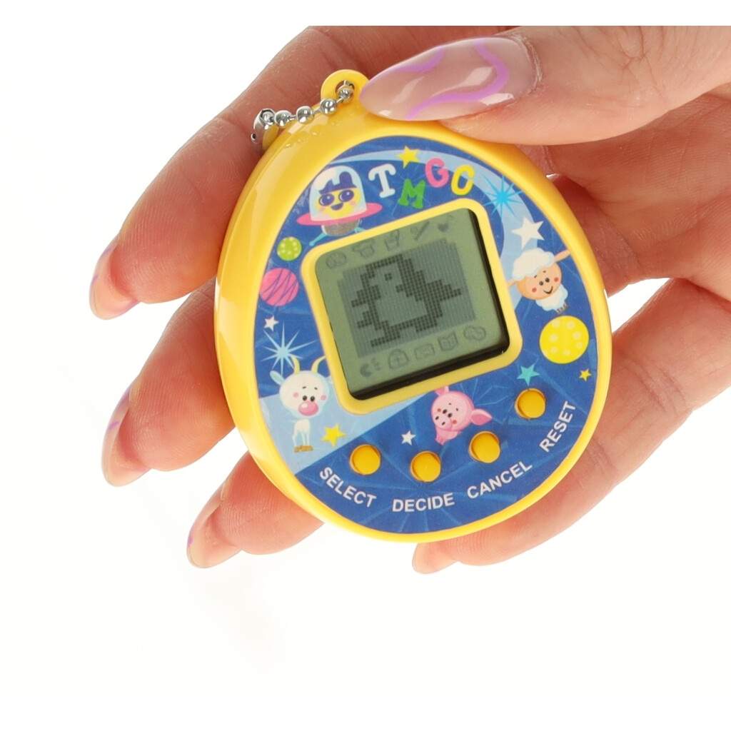 Interaktivt Tamagotchi-æg med lyd, 7x5cm