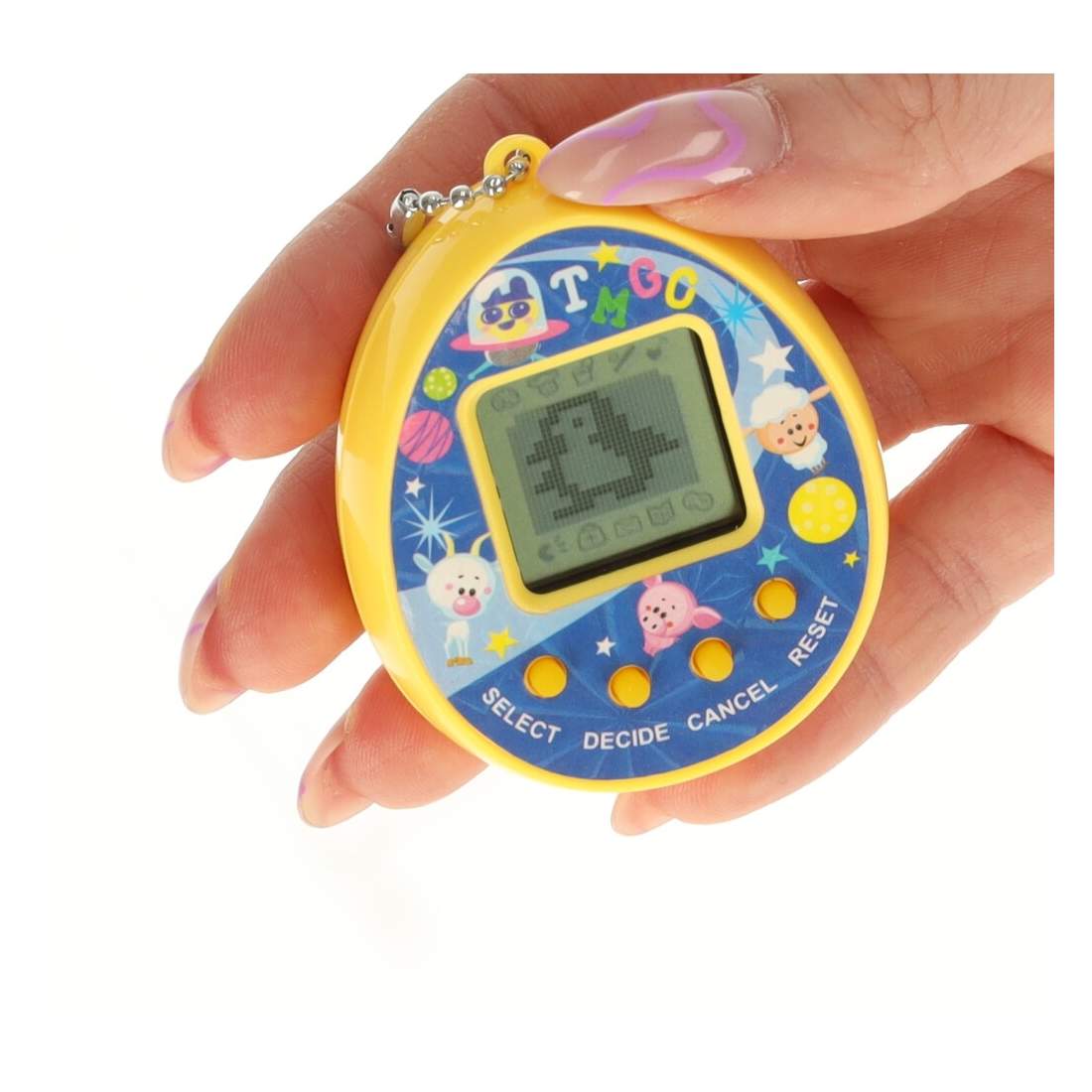 Interaktivt Tamagotchi-ägg med ljud, 7x5cm | Elektronik - Tillbehör Mobil & Surfplatta - Mobiltillbehör - Mobilkablar - Tillbehör | Pryloteket
