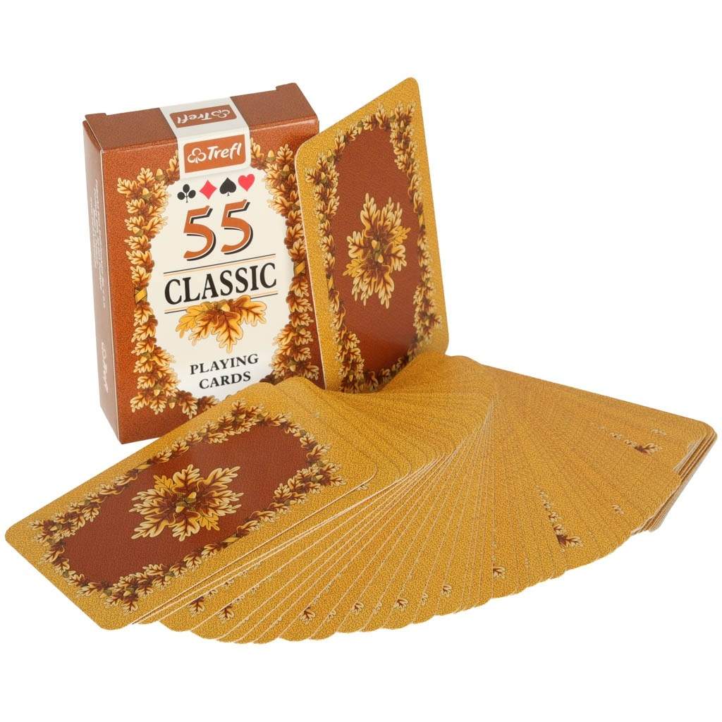 Klassiske spillekort - 55 kort til alle spil