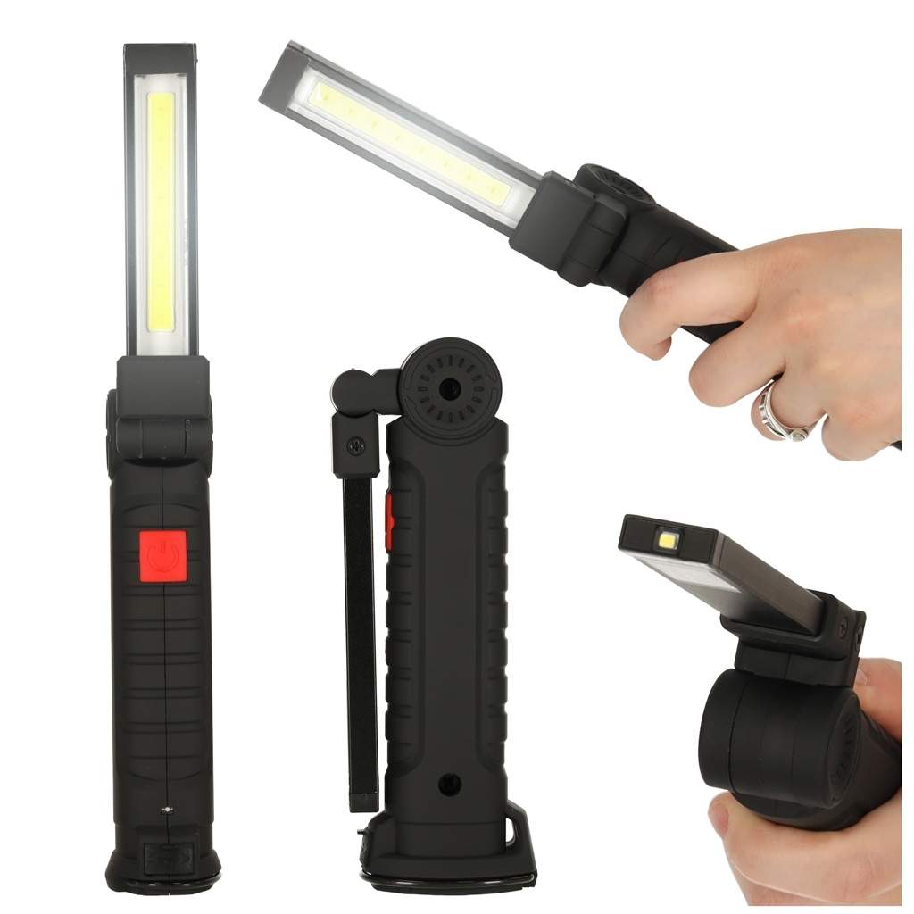 LED værkstedslygte 3W, 200 lm, magnetisk fod