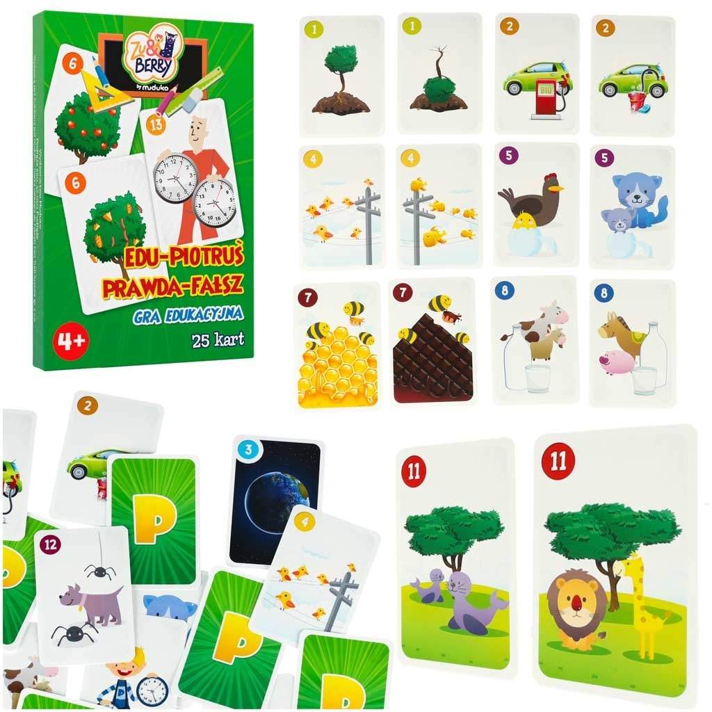 Pædagogisk børnespil 4+ til læring og logik