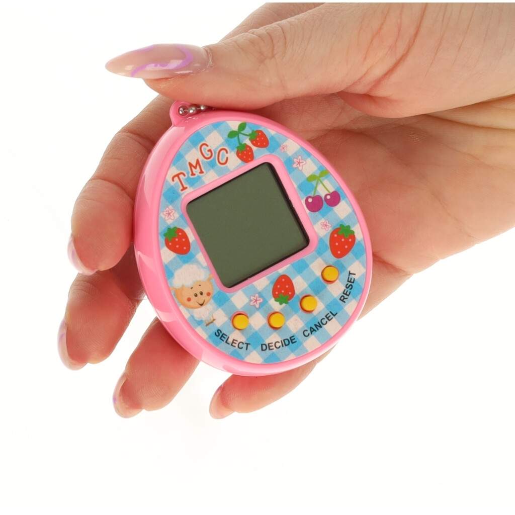 Interaktivt Tamagotchi-ägg med ljud, 7x5cm | Elektronik - Kablar & Adaptrar - Adaptrar & Signalomvandlare - Ljud | Pryloteket