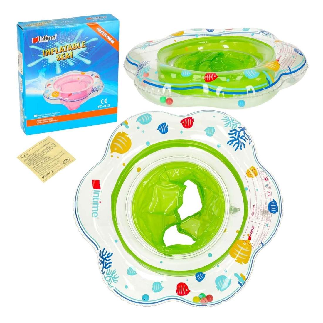 Färgglatt uppblåsbart barnhjul med stol 47 cm | Leksaker & Spel - Leksaker - Bad- & Vattenlek - Uppblåsbart | Pryloteket