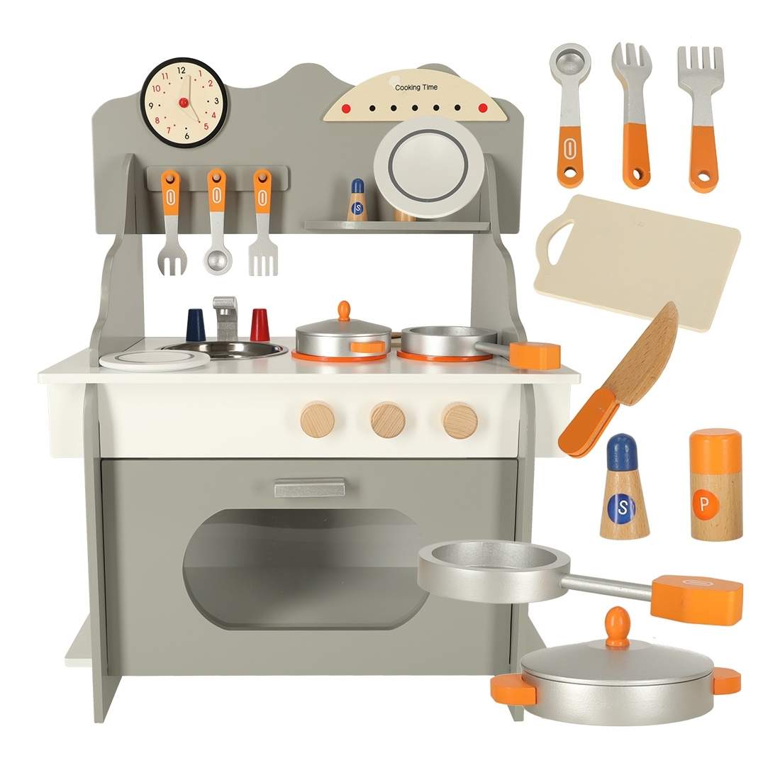 Barnkök i Trä med Ugn, Diskho & Spis | Elektronik - Tillbehör Mobil & Surfplatta - Mobiltillbehör - Mobilkablar - Tillbehör | Pryloteket