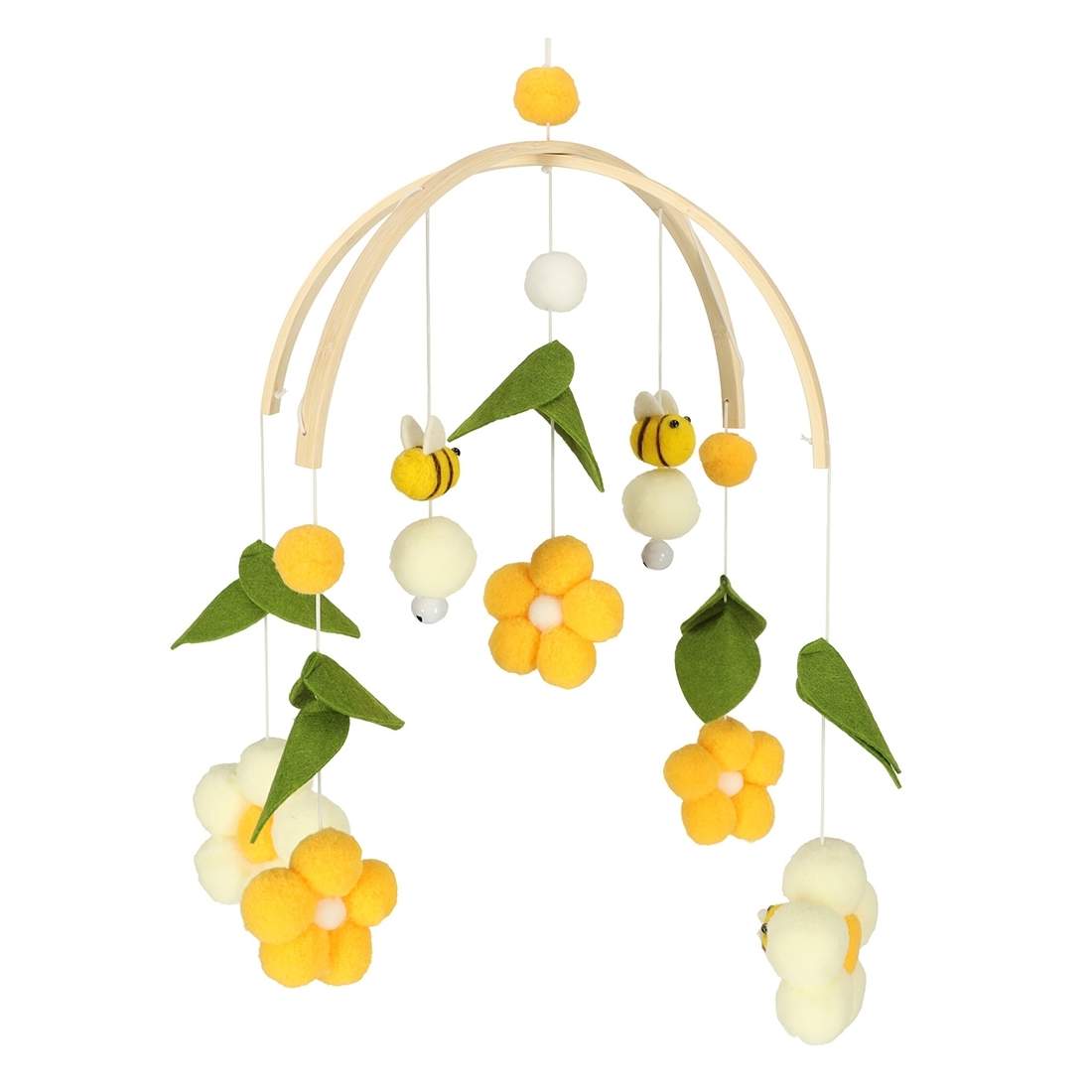 Blommig Spjälsängskarusell för Visuell Utveckling | Hem & Hobby | Pryloteket