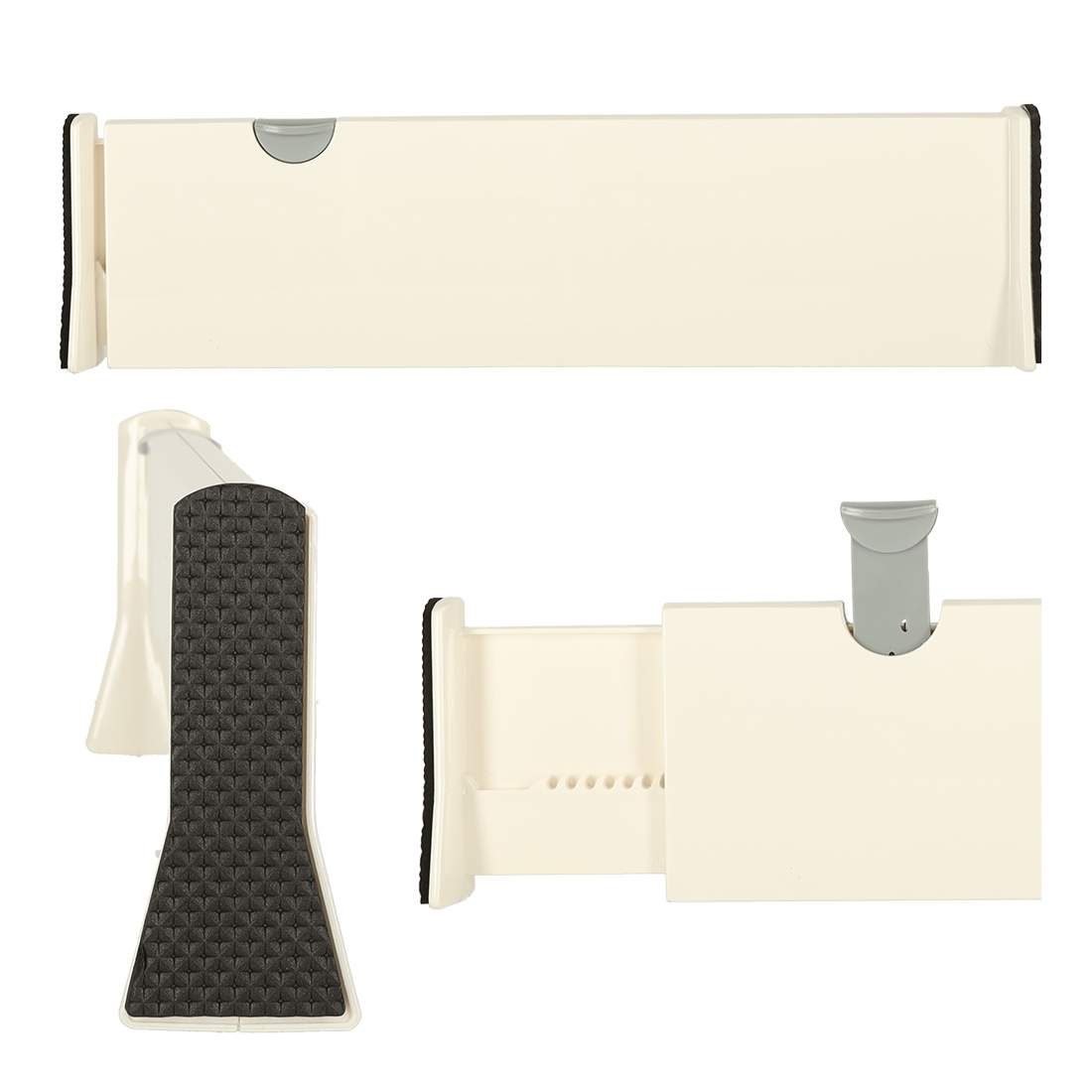 Vit Plast Lådavskiljare med Svampkant | Hem & Hobby | Pryloteket