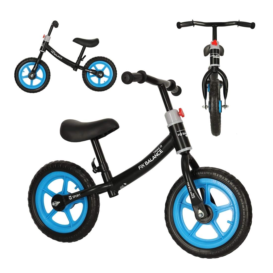 Justerbar Terrängcykel för Barn - Svart/Blå Trike | Hem & Hobby - Hem & Hushåll - Bygg | Pryloteket