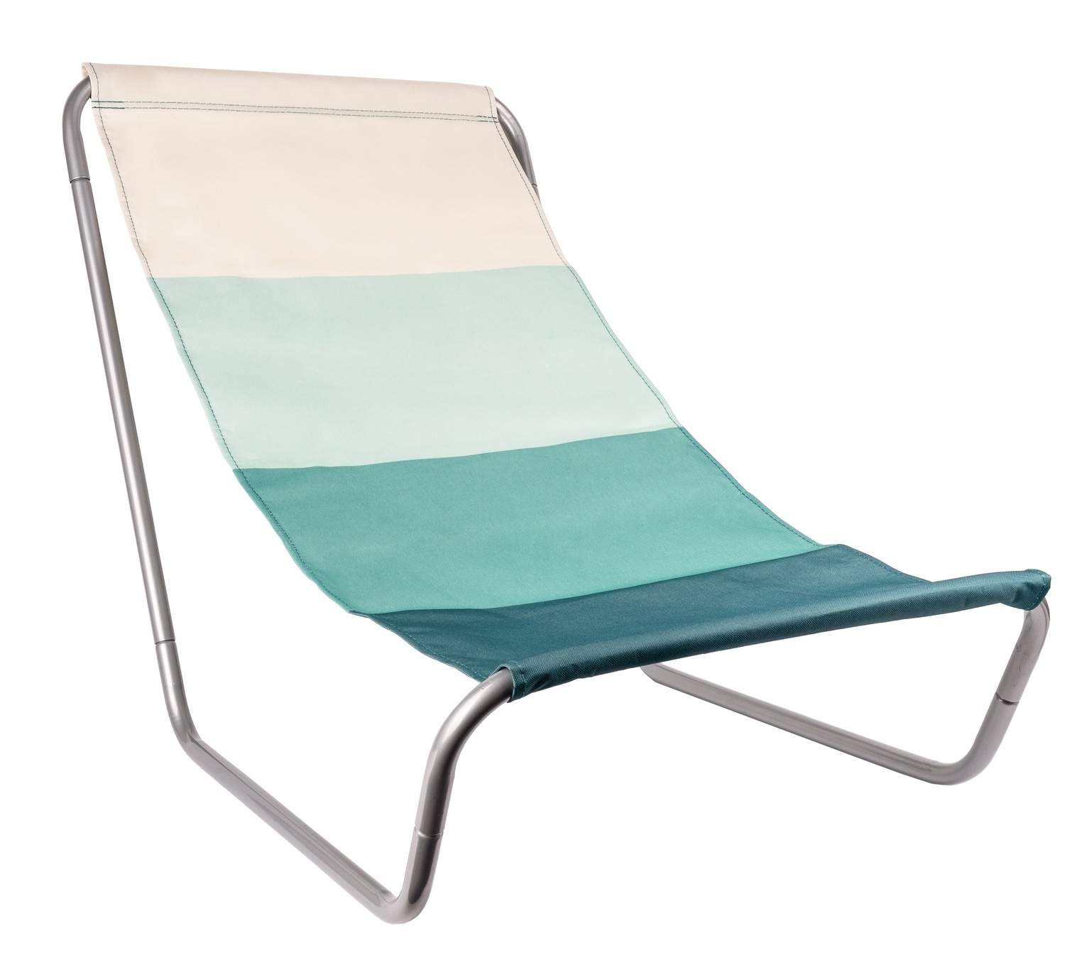 Sammenklappelig liggestol til have og strand