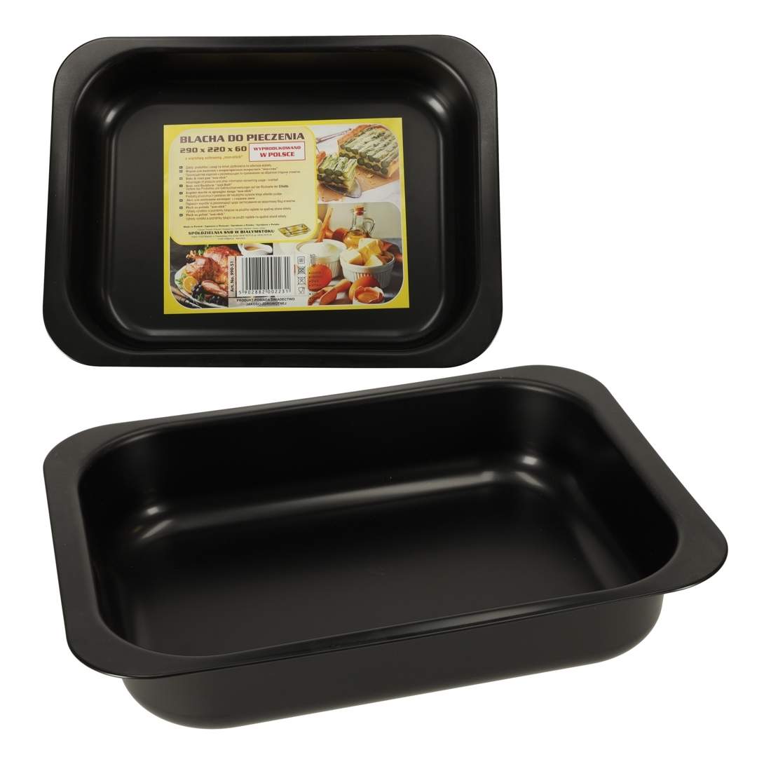 Non-stick Rektangulär Bakplåt för El- och Gasugn | Hem & Hobby - Hem & Hushåll - Kök | Pryloteket