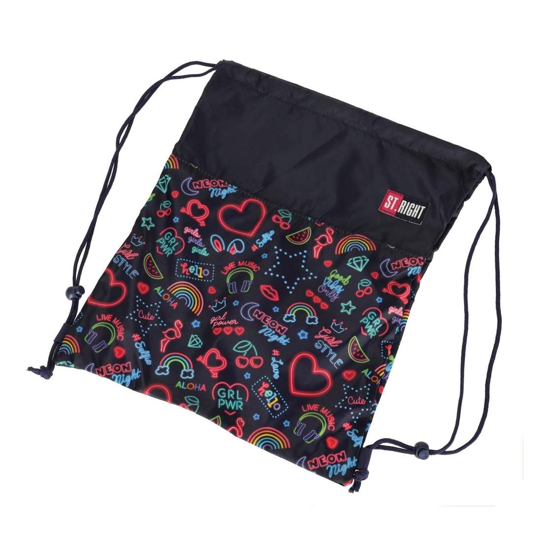 Färgglad dragskoväska för barn - gym och skor | Mode & Accessoarer - Kläder - Skor | Pryloteket