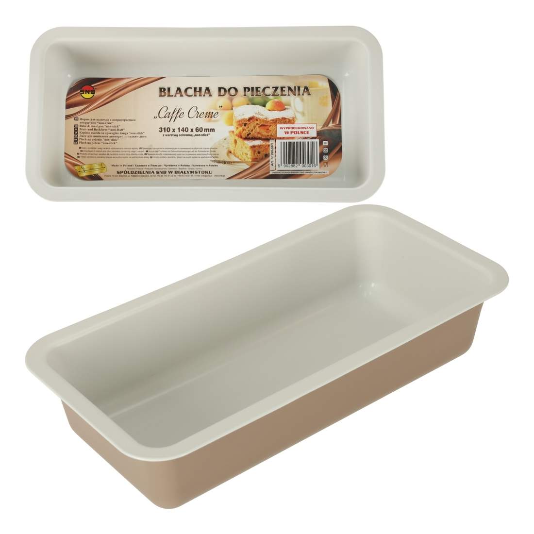 Lång non-stick bakplåt i stål för bröd & kex | Hem & Hobby - Hem & Hushåll - Kök | Pryloteket