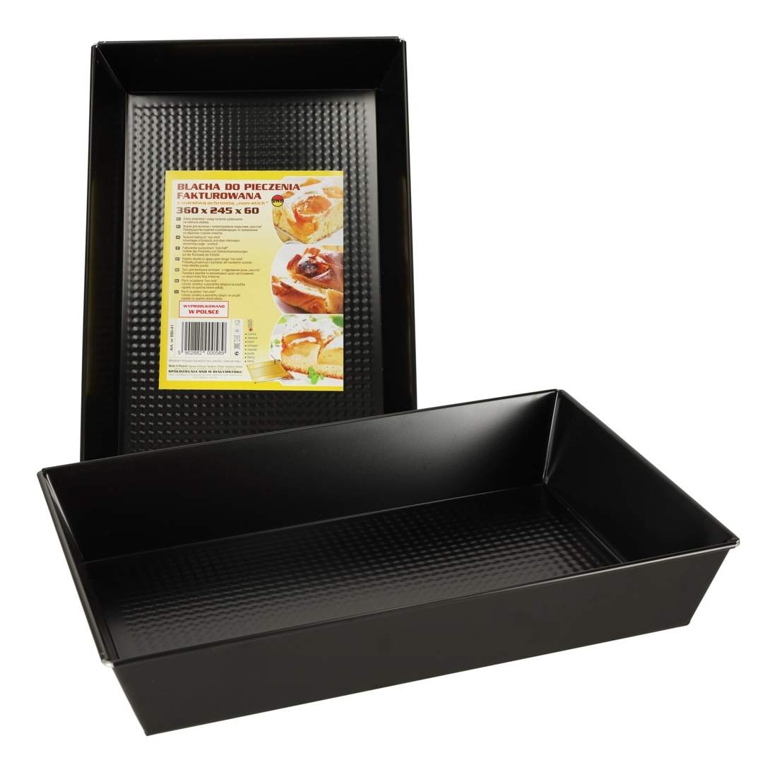 Rektangulär bakform 36x24,5 cm - Non-stick stål | Hem & Hobby | Pryloteket