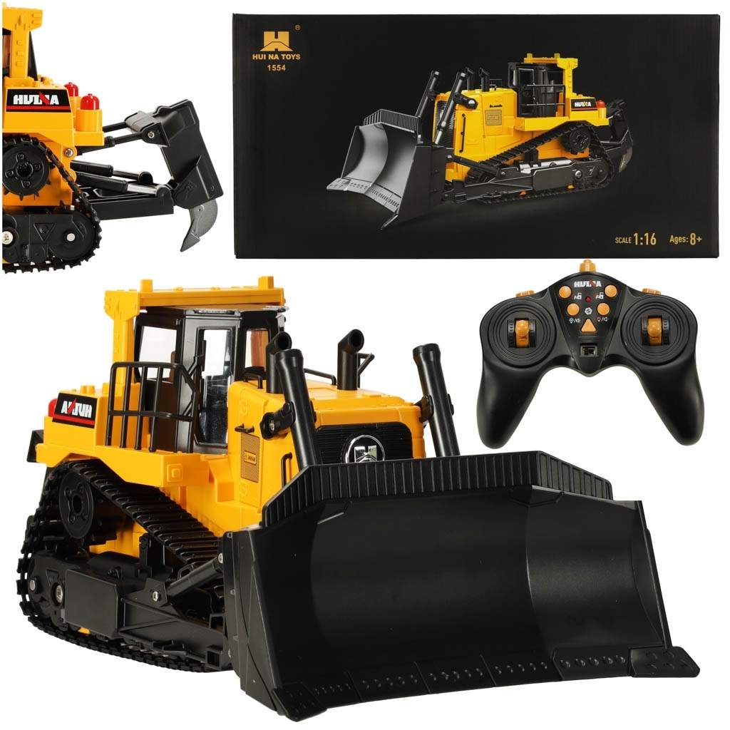 Fjärrstyrd Bulldozer för Barn, Metallkrok, 36cm | Elektronik - Kablar & Adaptrar - Adaptrar & Signalomvandlare - Ljud | Pryloteket