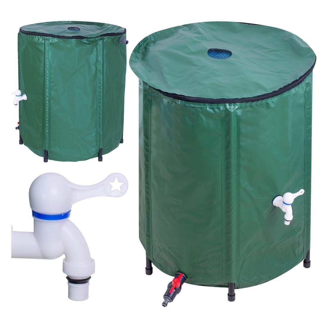 Grön Regnvattentank 500L Trädgård | Hem & Hobby | Pryloteket